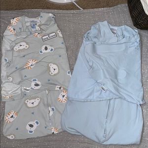 Set of 2 Halo sleep sack swaddle sz newborn